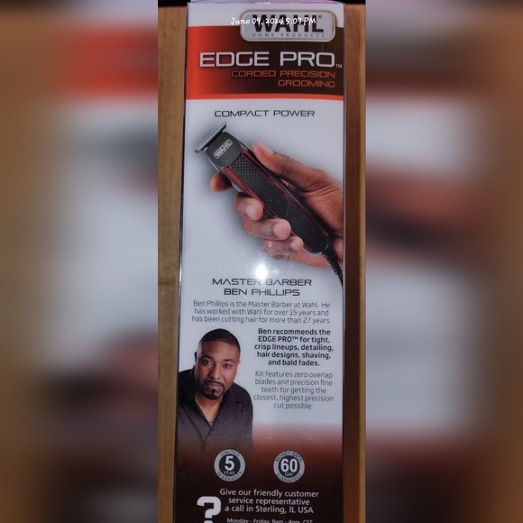 Wahl Edge Pro Beard Trimmer w/ Blade Oil - Picture 5 of 9
